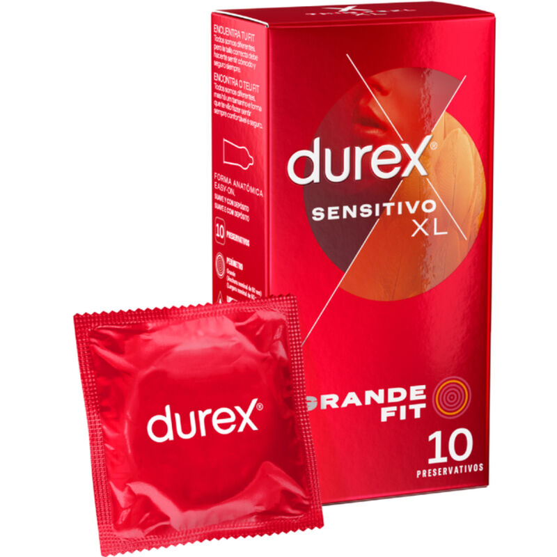 Préservatifs XL Grande Taille Sensations - Durex