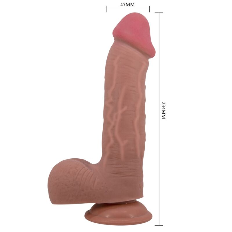 Pretty Love - Gode XL Ultraréaliste à Ventouse Chair - 23,4 cm