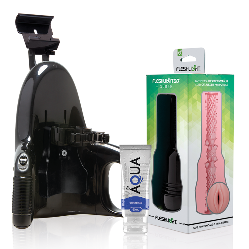 Fleshlight – Pack Masturbateur Automatique + Vagin Go Pink + Lubrifiant