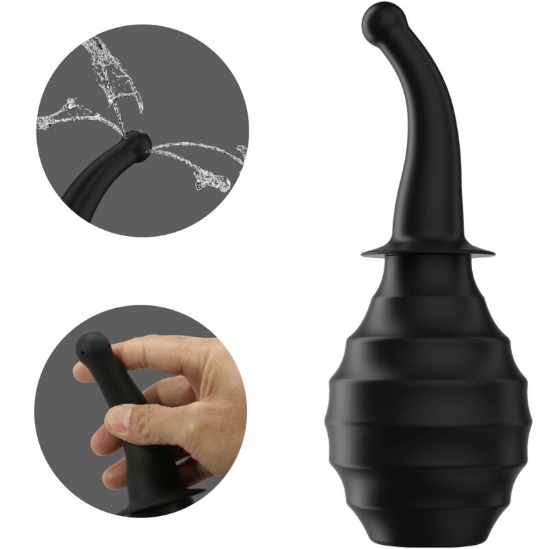 Mr Play Douche Anale BLKM6 Super Power Noir