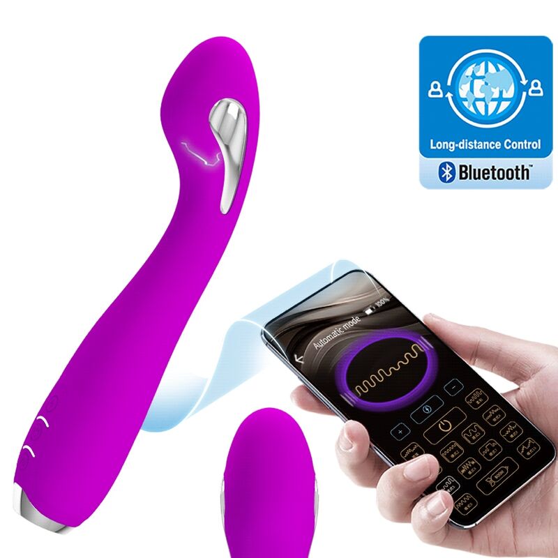 Vibrateur Électrostimulation Hector Violet - Pretty Love