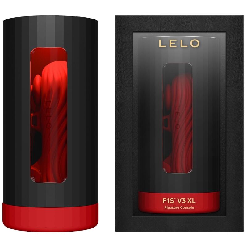 LELO - Masturbateur Masculin F1S V3 XL Contrôlé par l’IA - Rouge