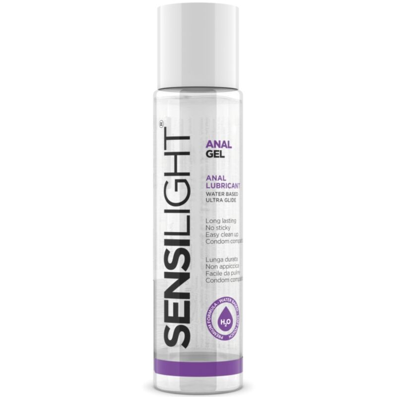Intimateline – Lubrifiant Anal à l’Eau Sensilight – 60 ml