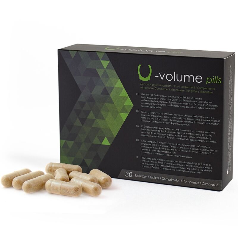 500Cosmetics – Complément Pour Augmenter Volume Sperme U-Volume Pills - 30 gélules