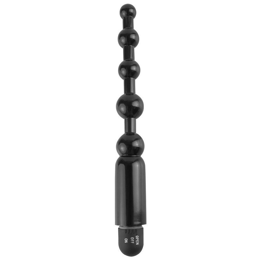 Chapelet Anal Vibrant Flexa-pleaser Power Beads Noir - Anal Fantasy
