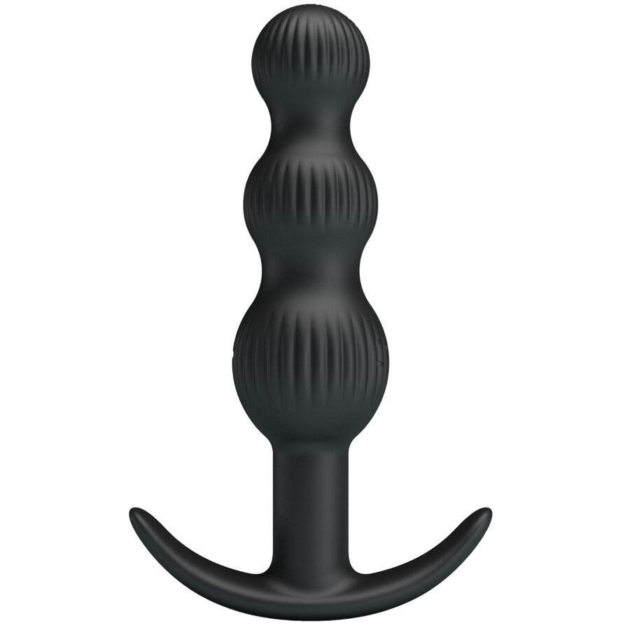 Vibrateur Anal Sidney 10 Vibrations Noir - Pretty Love