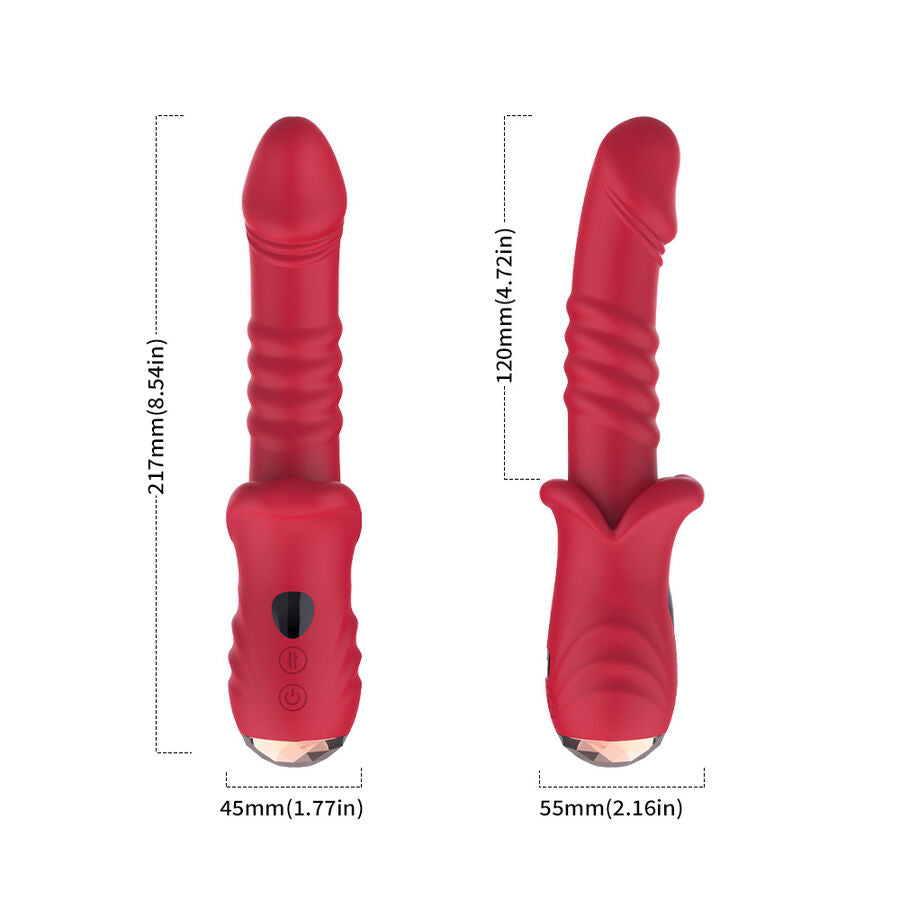 Vibromasseur Point A Armony Stimulant Rouge - Armony
