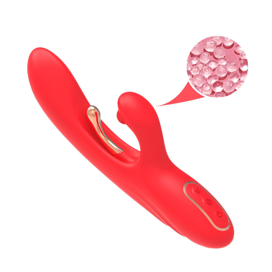Vibrateur Stimulateur Point G Armony Langue Oscillante Rouge