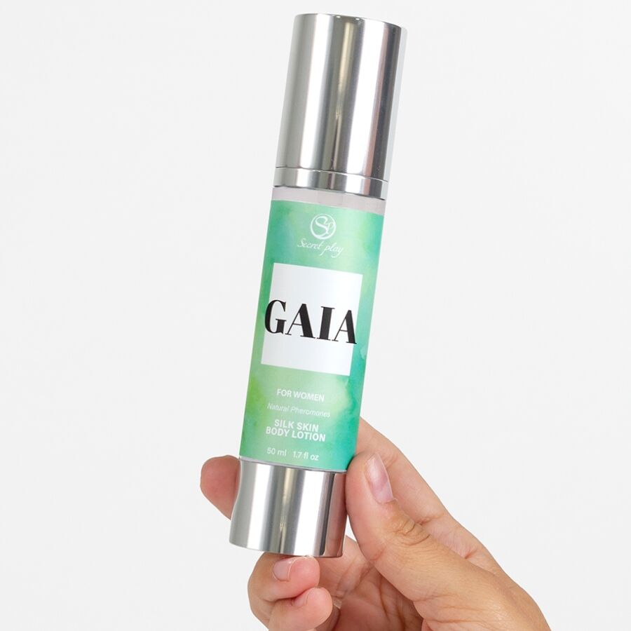SECRETPLAY - GAIA LOTION POUR LA PEAU À LA SOIE POUR FEMMES 50 ML