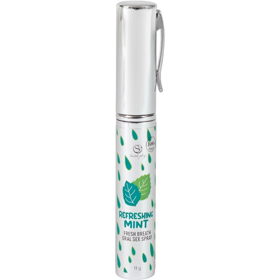 SECRETPLAY - SPRAY HYDRATANT MENTHE RAFRAÎCHISSANT POUR LE SEXE ORAL