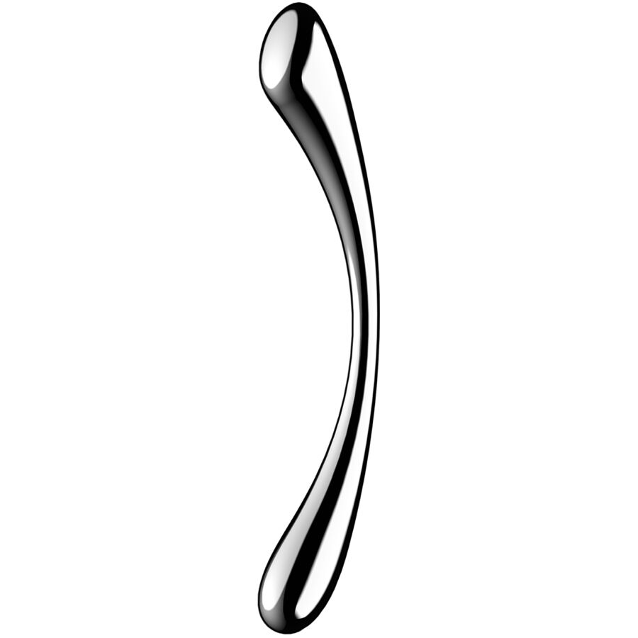 Godemichet Double Cosmic Crest 1 Acier Inoxydable - Satisfyer