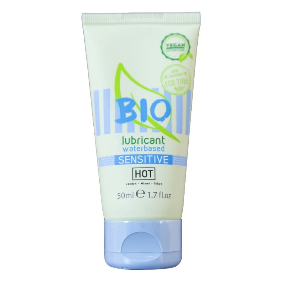 Lubrifiant Bio à Base d'Eau Sensitiv 50ml - HOT