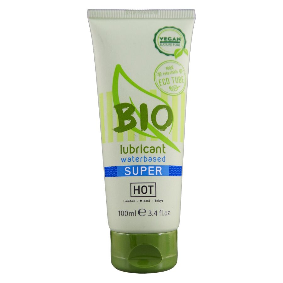 Lubrifiant Bio à Base d'Eau Superglide 100ml - HOT