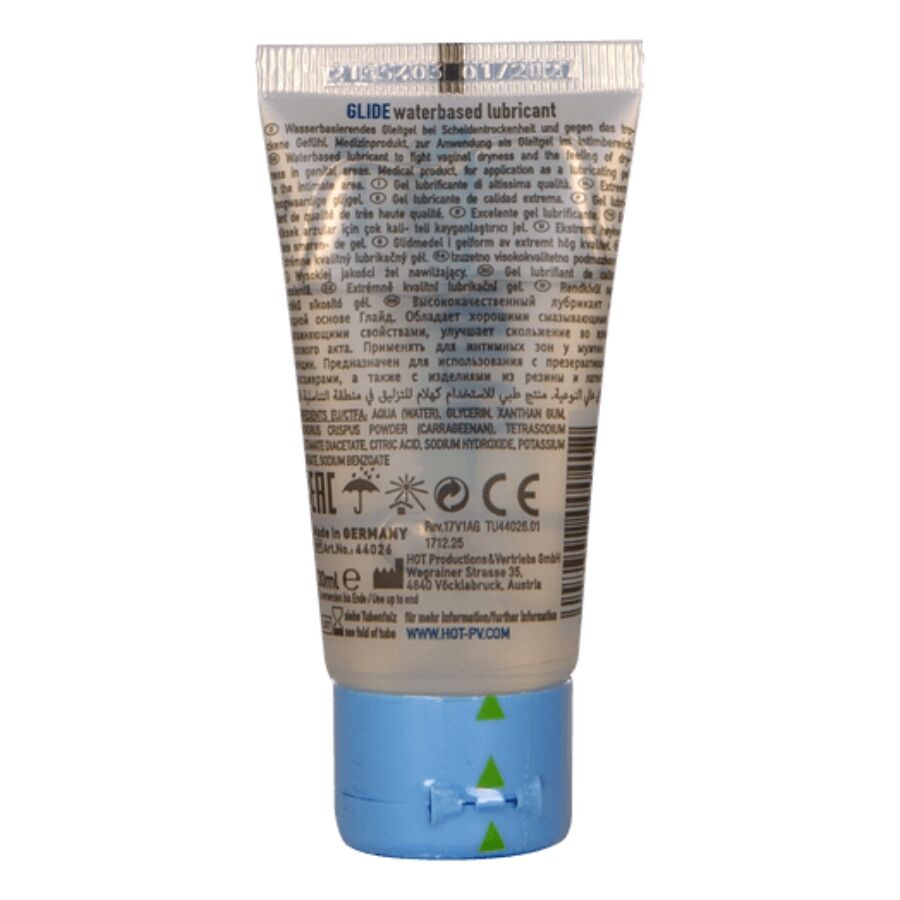 Lubrifiant à Base d'Eau Hot-Glide Liquid Pleasure 30ml - Hot