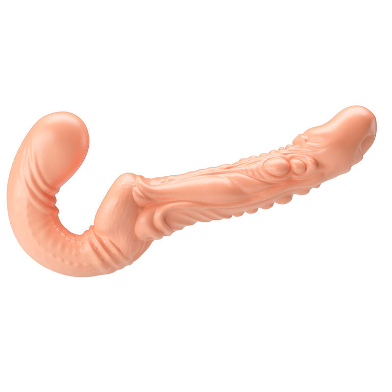 Gode-Ceinture Emma Strap-On Texturé Double Pénétration - Baile