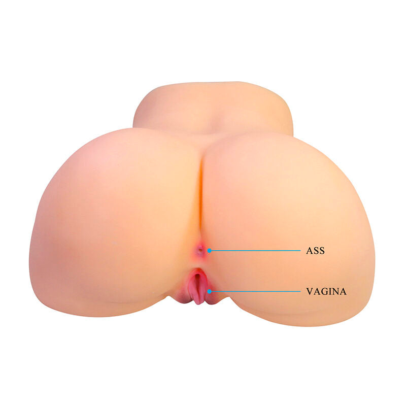 Masturbateur Vaginal et Anal Double XXL Liora - Crazy Bull