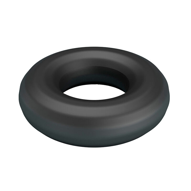 Anneau Pénien Urban en Silicone Ultra Doux Noir - Crazy Bull