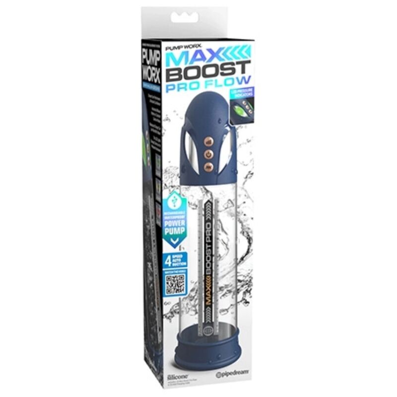 Pompe à Vide Automatique Max Boost Pro Flow 30,5 cm - Pump Worx