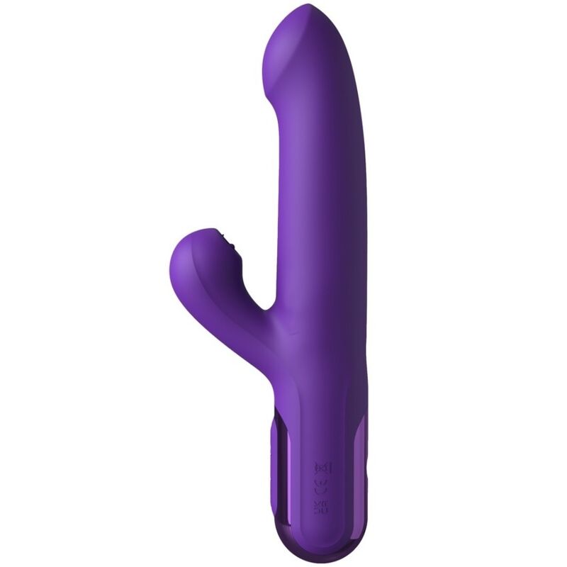 Vibromasseur Lapin Thrusting Super Sonix 22 cm Violet - Fantasy For Her