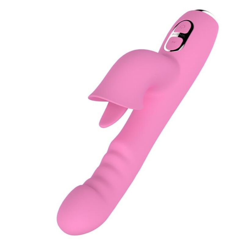 Vibromasseur Lapin Magic Stick Rechargeable Rose - Nalone