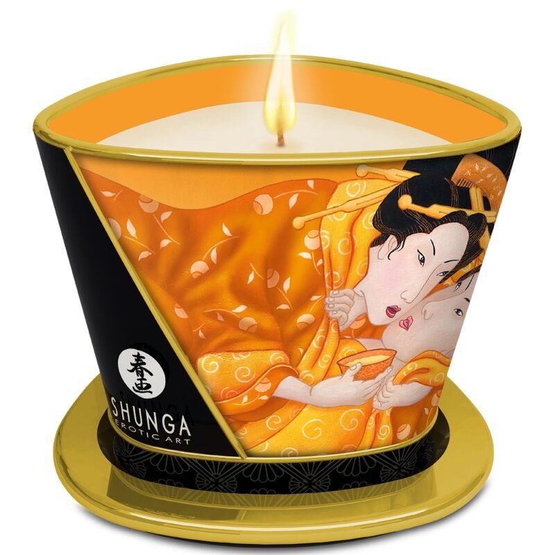 Bougie de Massage Mangue 170 ml - Shunga