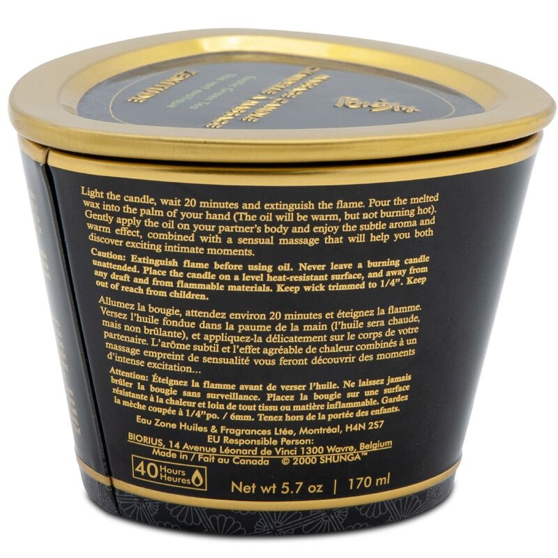 Bougie de Massage Mangue 170 ml - Shunga