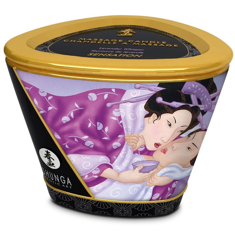 Bougie de Massage à la Lavande 170 ml - Shunga