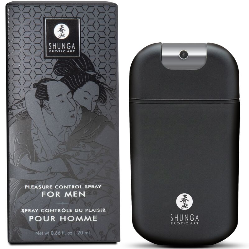 Spray de Contrôle du Plaisir Masculin Seductive Fraise 20 ml - Shunga