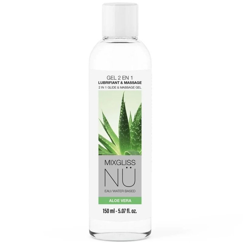 Gel Lubrifiant et de Massage 2 en 1 Nuru à l'Aloe Vera 150 ml - Mixgliss