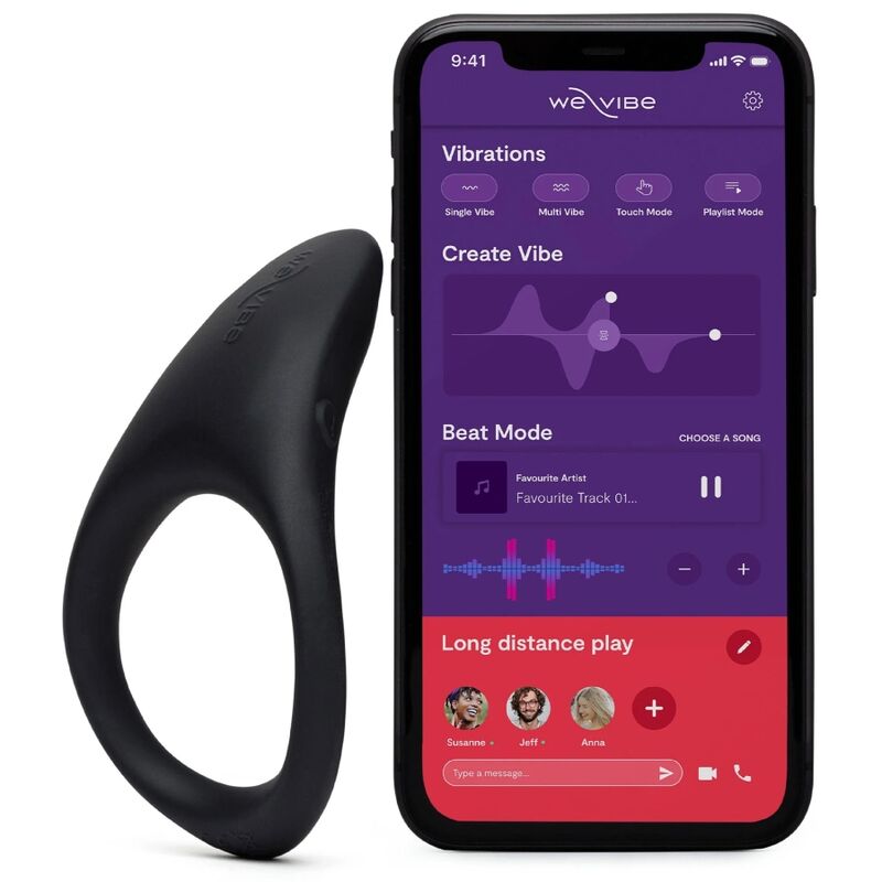 Anneau Vibrant Pénien Verge 2 avec App We-Connect - We-Vibe