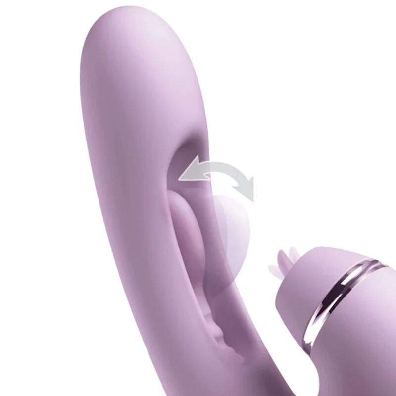 Vibromasseur Lapin G-Touch Pulse Pro Violet - Fantasy For Her