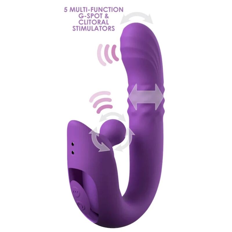 Vibromasseur Lapin Harmoni Pro Violet Point G - Fantasy For Her