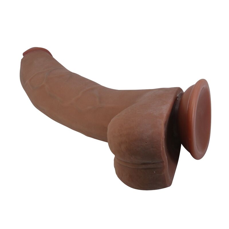 Gode Flexible Réaliste Ulric 26 cm Ø 5,5 cm TPE Marron - Pretty Love