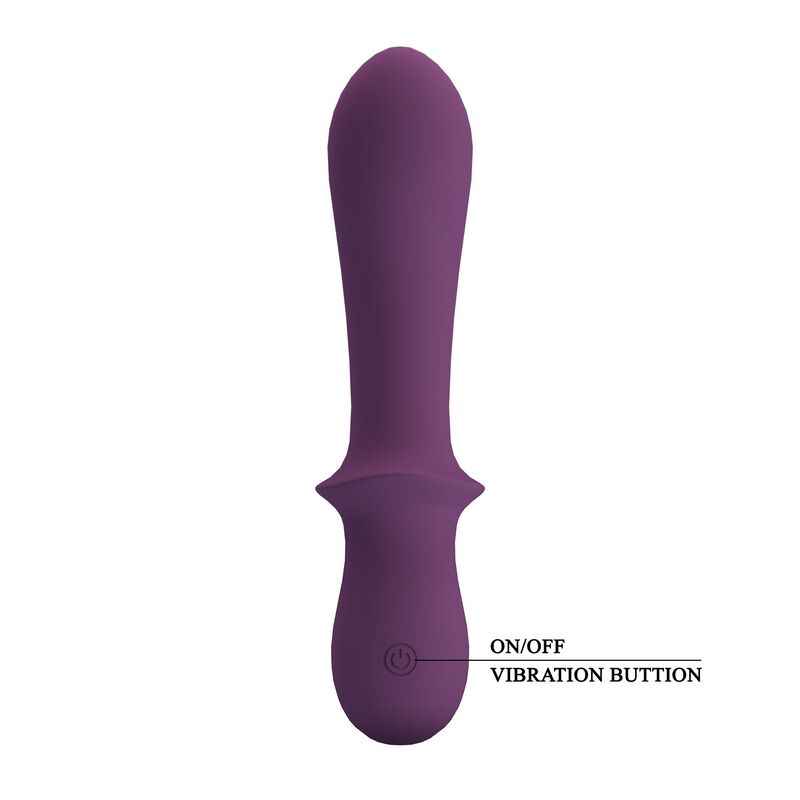 Vibromasseur Rechargeable Abigail 10 Fonctions Violet - Pretty Love