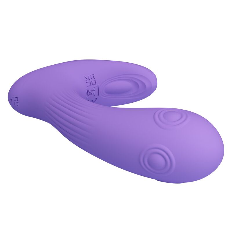 Vibromasseur Double Stimulation Andromeda Violet - Pretty Love