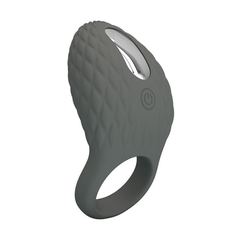 Bague Vibrante Texturée Rechargeable avec Stimulateur - Pretty Love