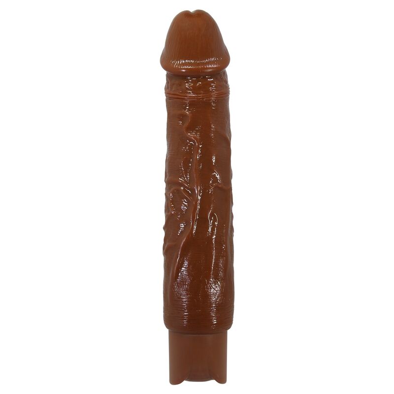 Vibromasseur Réaliste Duke 23,5 cm Marron - Pretty Love