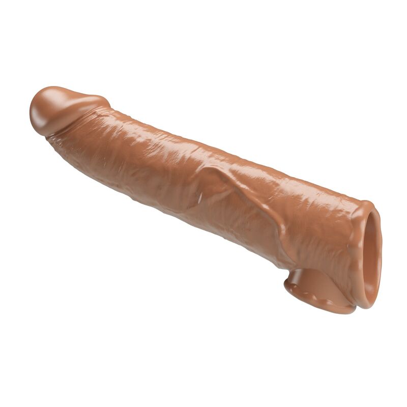 Manchon Extension Pénis Ajustable 26 cm Ø 4 cm Naturel - Pretty Love