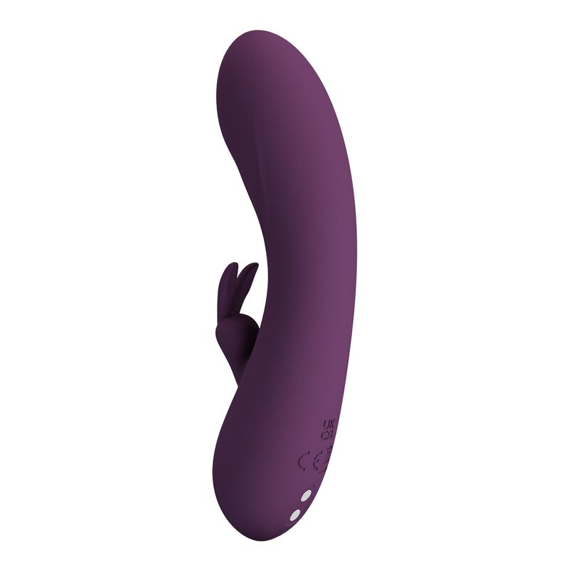 Vibromasseur Lapin Harper 10 Fonctions Violet - Pretty Love