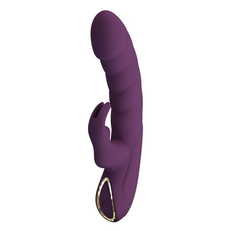 Vibromasseur Lapin Harper 10 Fonctions Violet - Pretty Love
