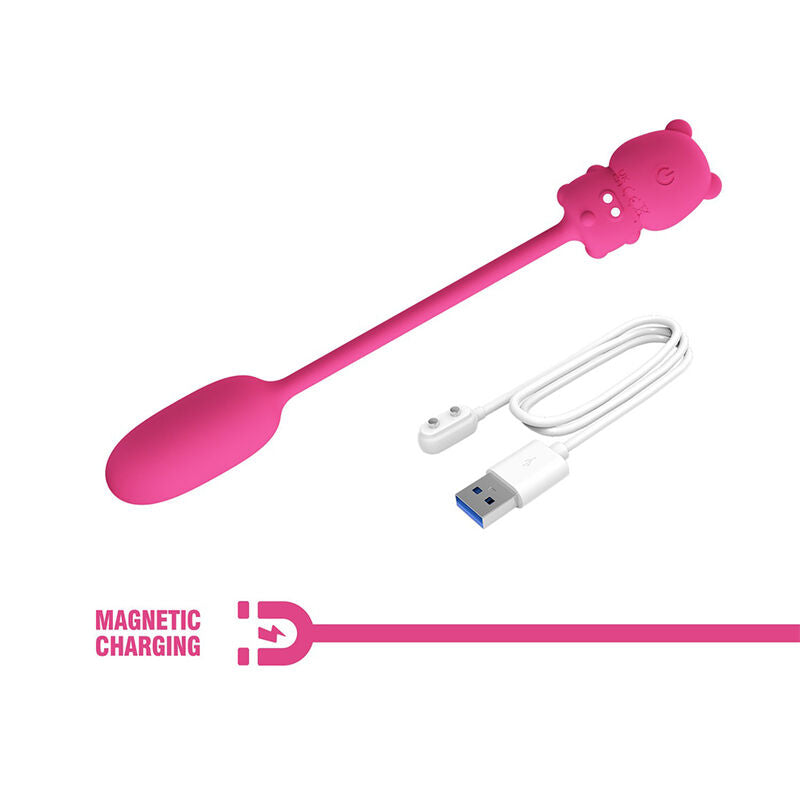 Vibromasseur Balle Olson Télécommande Filaire Rose - Pretty Love