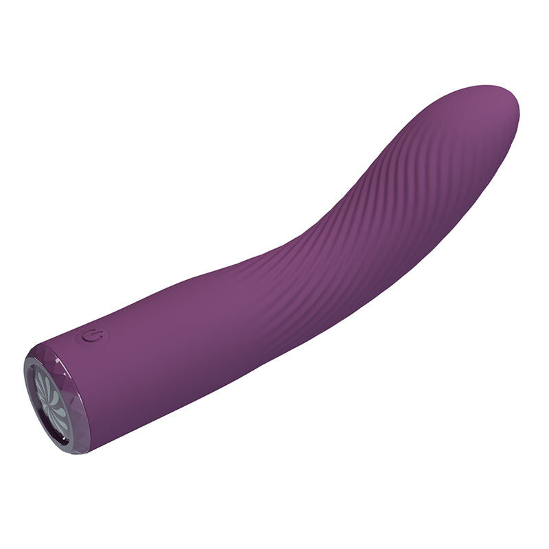 Vibromasseur Rechargeable Kissell 10 Fonctions Violet - Pretty Love