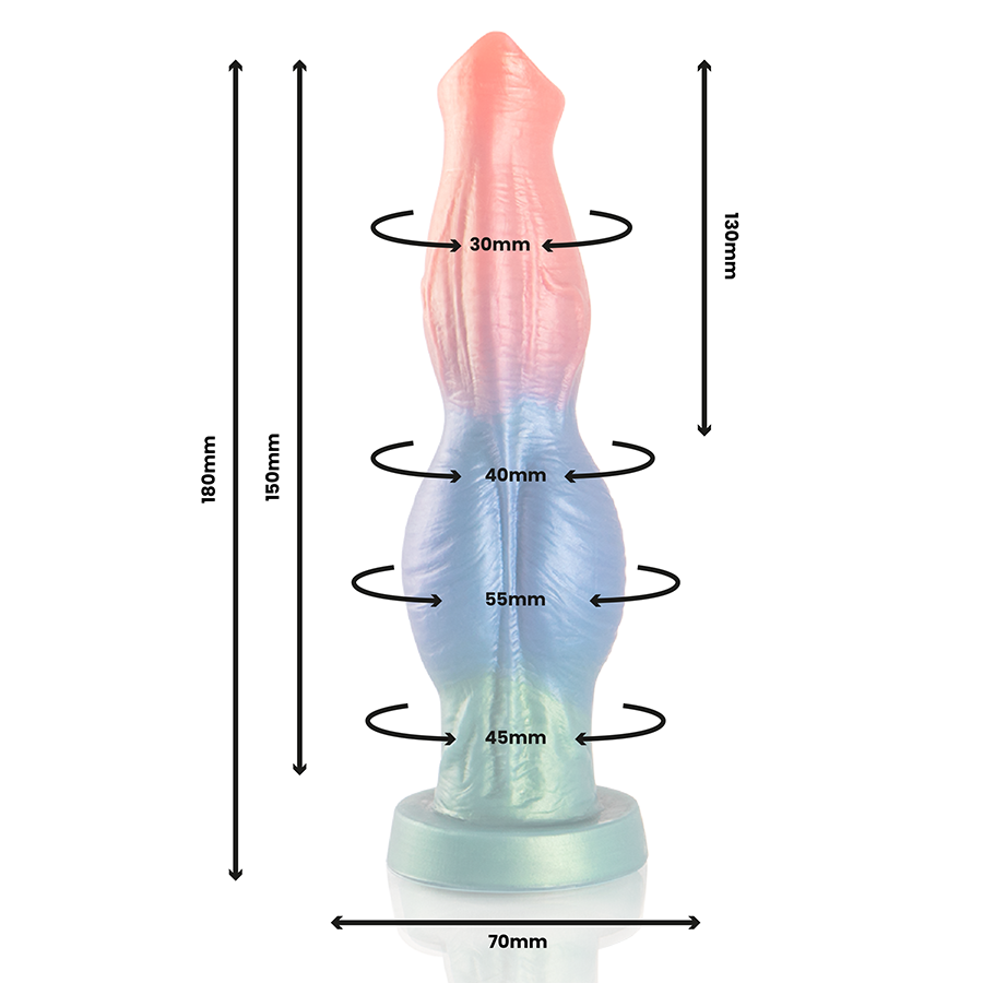 Gode Vibrant Arion 25 cm Télécommande Rechargeable - Epic
