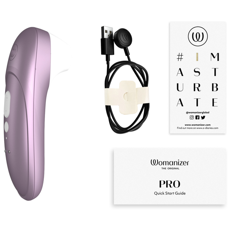 Womanizer Pro Stimulateur Clitoridien à Succion 11 Niveaux