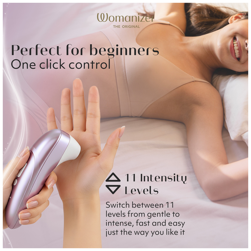 Womanizer Pro Stimulateur Clitoridien à Succion 11 Niveaux