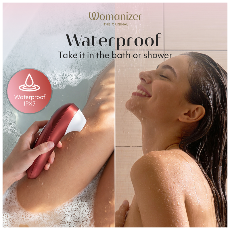 Womanizer Pro Stimulateur Clitoridien à Succion 11 Niveaux Intensité