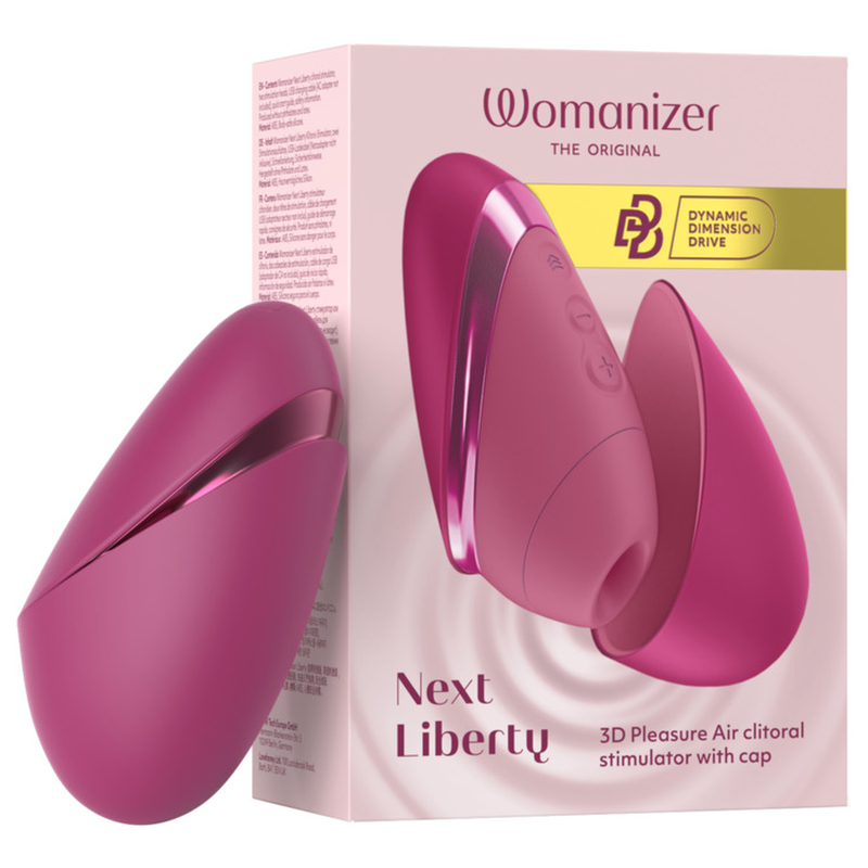 Womanizer Next Liberty Stimulateur Clitoridien Rose Air Pulsé 3D
