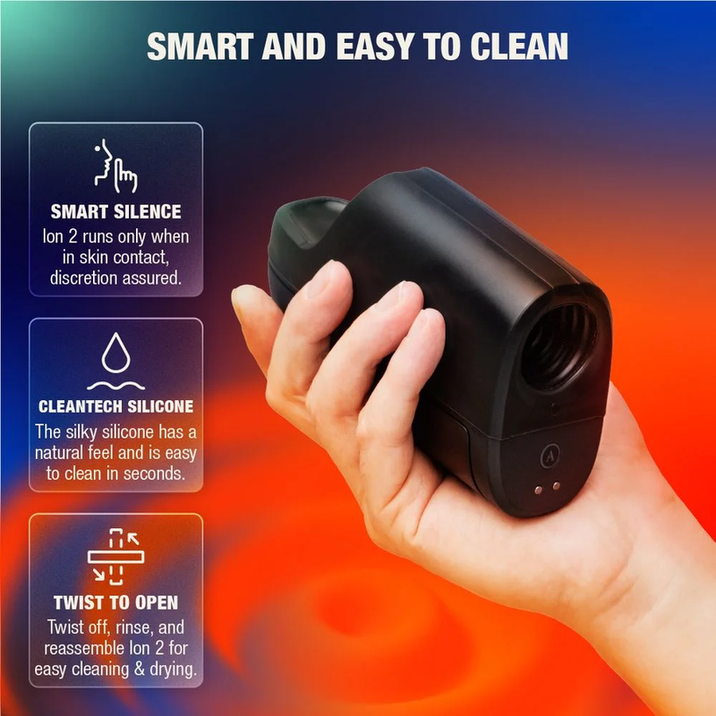 Arcwave Ion 2 Stimulateur Clitoridien Ondes Air Pulsées Noir