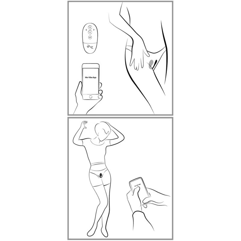 WE-VIBE - JIVE 2 VIBRATEUR ŒUF PORTABLE ROSE ÉLECTRIQUE