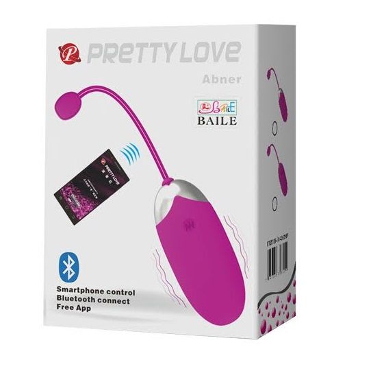 Oeuf Vibrant Connecté Abner Rose - Pretty Love